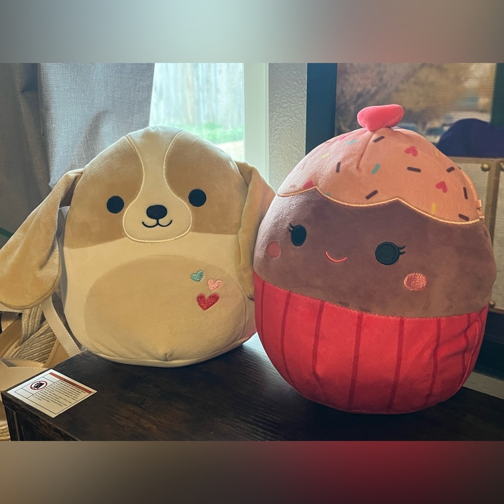 Squishmallows set of two